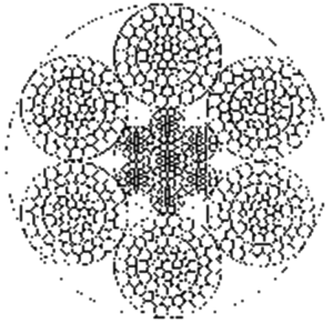 粗直径钢丝绳6×80WSNS+IWRC